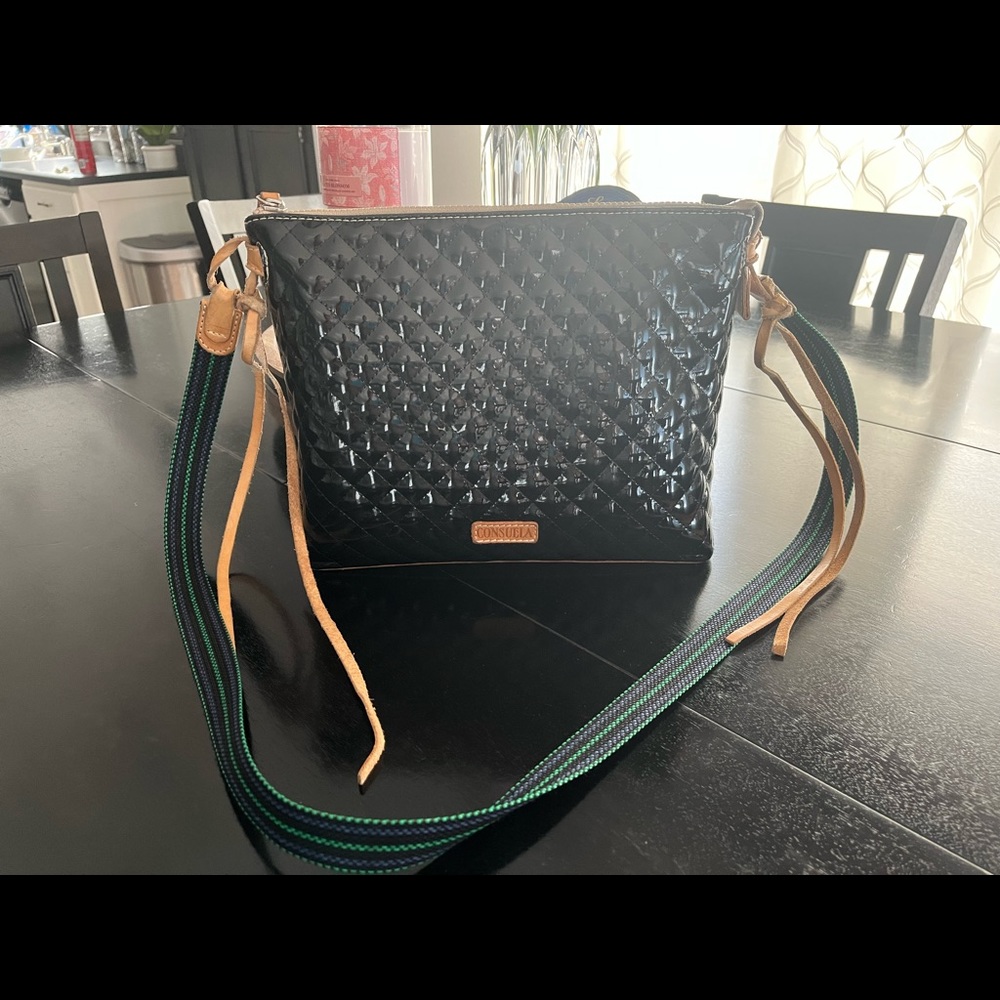 Black Consuela JAX crossbody